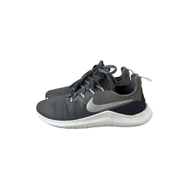 Nike Free Men's Grey & White Sneakers - Picture 7 of 7